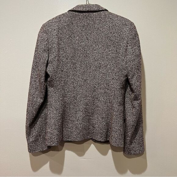 Zanella Schoolboy Tweed Blazer Size 4 - Picture 5 of 8